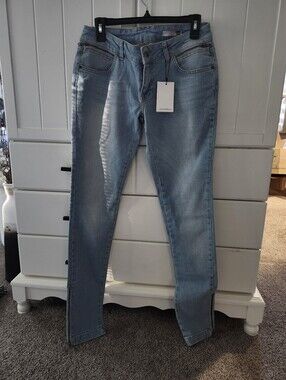 Anine Bing Low Rise Women’s Light Blue Skinny Jeans Sz 30